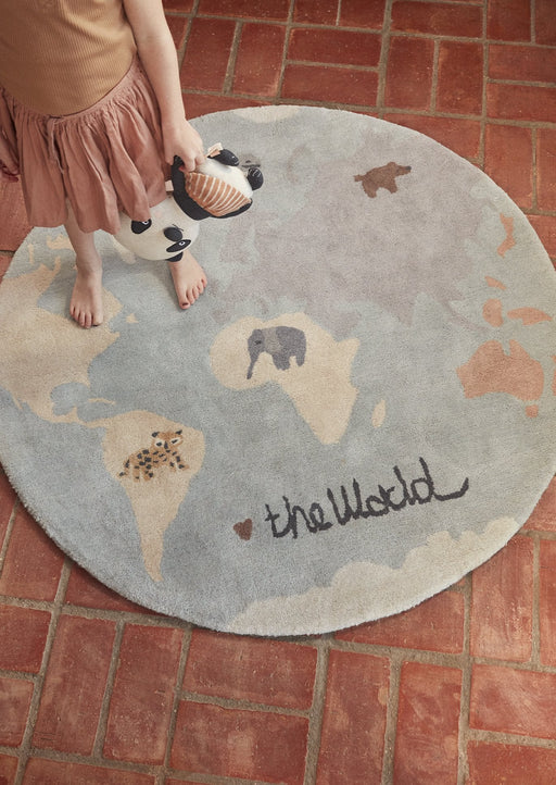 The World Tufted Rug - Multi par OYOY Living Design - Gifts $100 and more | Jourès