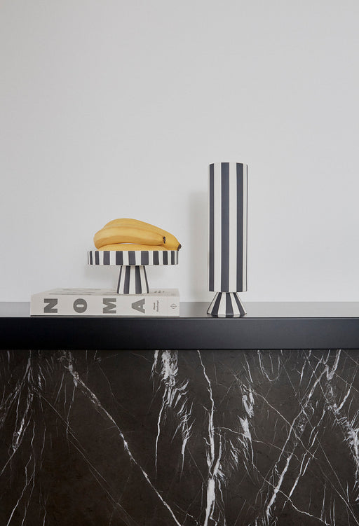 Toppu Vase - High - White / Black par OYOY Living Design - OYOY Mini | Jourès