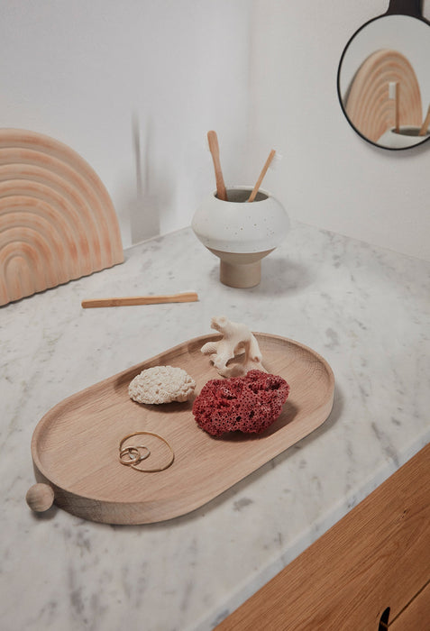 Inka Wood Tray - Nature par OYOY Living Design - OYOY Mini | Jourès