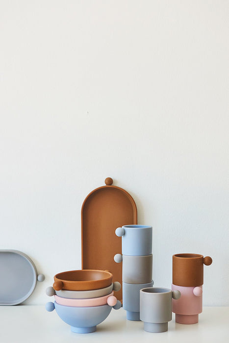 Tiny Inka Tray - Clay par OYOY Living Design - New in | Jourès