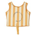 Dove Swim Vest - 2Y to 4Y - Stripe Creme de la creme / Yellow mellow par Liewood - Clothing | Jourès