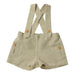Newborn Shorts and Suspenders -12m - Beige par Dr.Kid - Baby Shower Gifts | Jourès