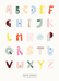 Alphabet Spaghetti - colourful (English) par Paper Collective - Black Friday 2024 | Jourès