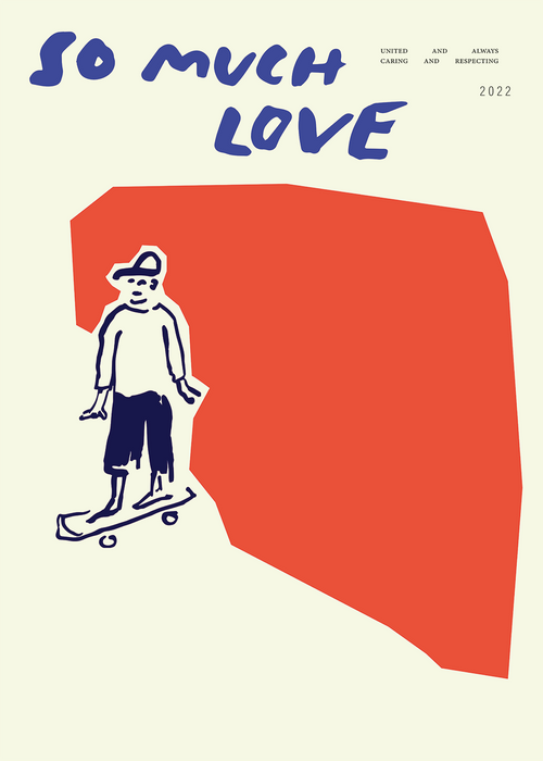 So Much Love - Skateboard par Paper Collective - Black Friday 2024 | Jourès