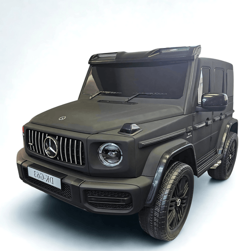 2x24V Platinum Matte Black Edition XXL 4x4 Mercedes G63 Kids' Ride on SUV W/ MP4, EVA Rubber Wheels & RC par Kids Vip - Produits | Jourès