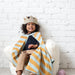 Sofa Beanbag for kids - Teddy cream white par Jollein - Gifts $100 and more | Jourès
