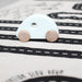 Wooden Car - Blue - Made in Canada par Caribou - Baby - 6 to 12 months | Jourès