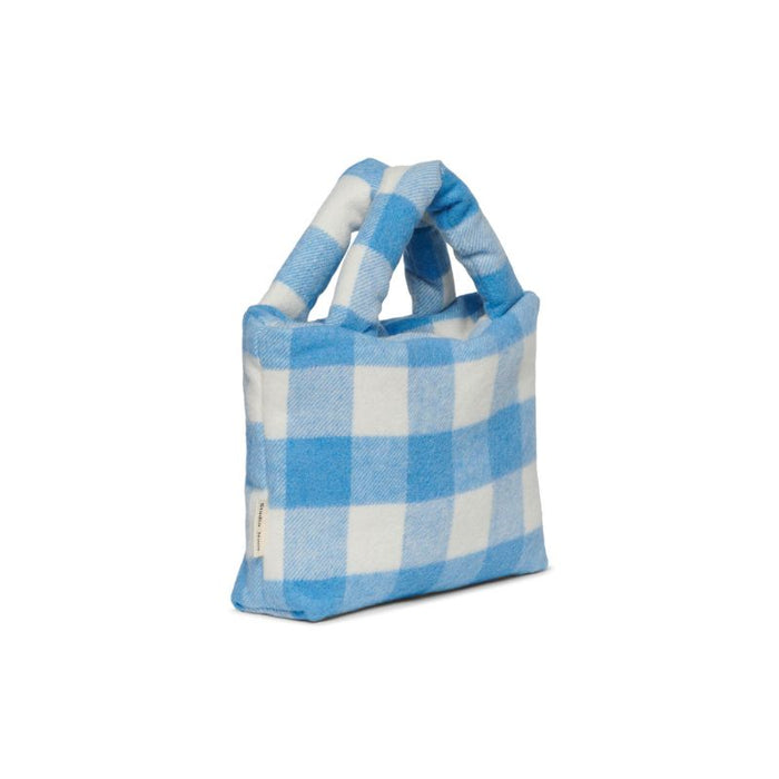Mini Handbag - Checked - Blue par Studio Noos - Studio Noos | Jourès