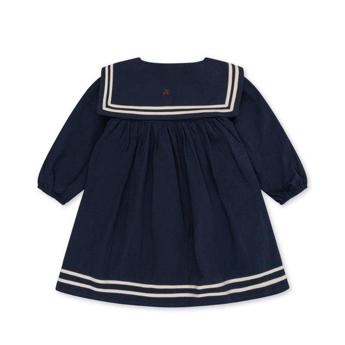 Sailor Dress - 3-4Y - Navy blue par Konges Sløjd - Special Occasions | Jourès