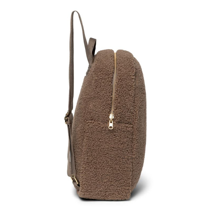 Mini sac à dos - Teddy - Brun par Studio Noos - Mother's Day | Jourès