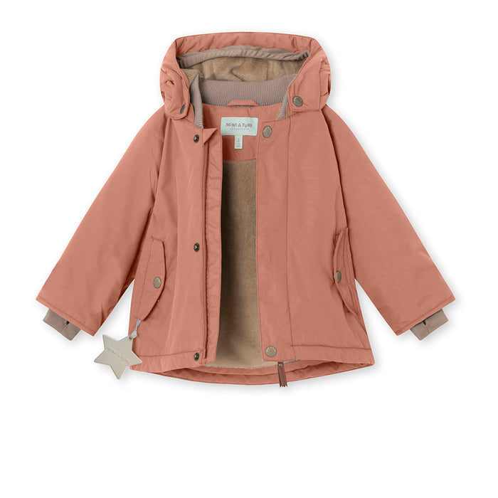Wally Winter Jacket - 2Y - Cedar Wood par MINI A TURE - Outerwear | Jourès