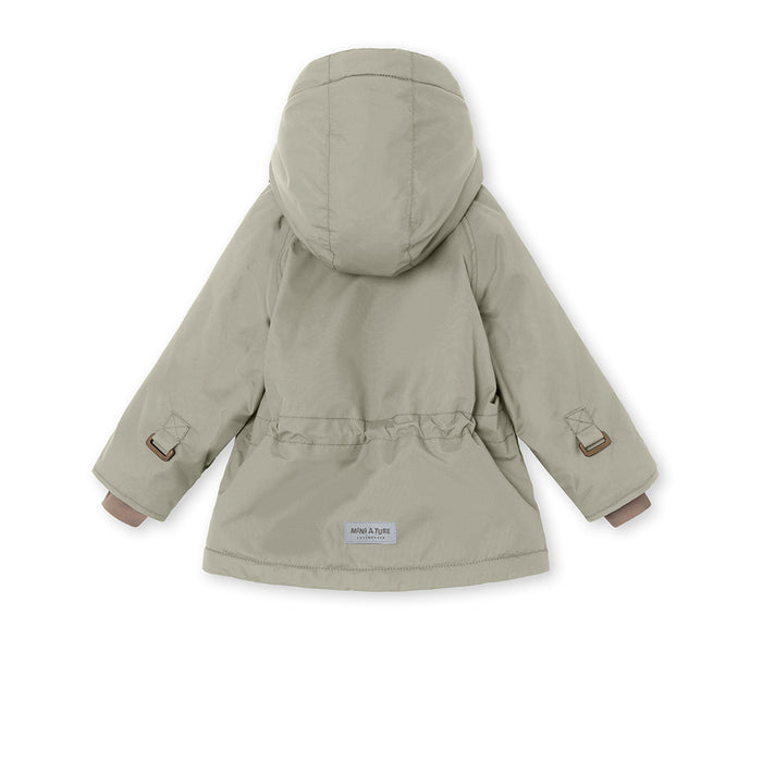 Wally Winter Jacket - 2Y to 3Y - Green par MINI A TURE - Winter Collection | Jourès