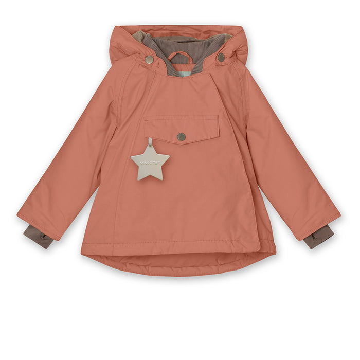 Wang Winter Jacket - 3Y to 4Y - Cedar Wood par MINI A TURE - Outerwear | Jourès