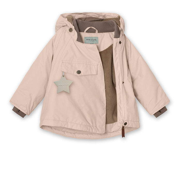 Wang Winter Jacket - 3Y to 4Y - Cloudy Rose par MINI A TURE - Outerwear | Jourès