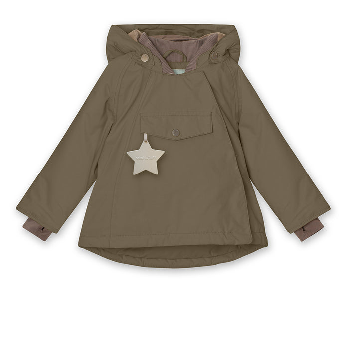 Wang Winter Jacket - 4Y - Military Green par MINI A TURE - Clothing | Jourès