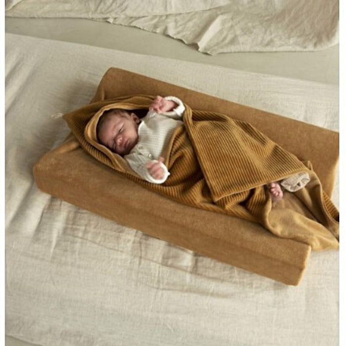 Wrapblanket - Rib velvet - Sand par Nanami - Baby Shower Gifts | Jourès