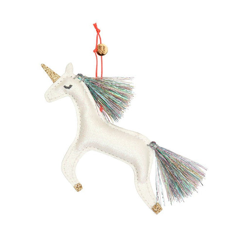 Unicorn Glitter Fabric Tree Decoration par Meri Meri - Advent Calendars & Holiday Decoration | Jourès