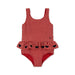 Soline Swimsuit - 2Y to 4Y - Barbados Cherry par Konges Sløjd - The Sun Collection | Jourès