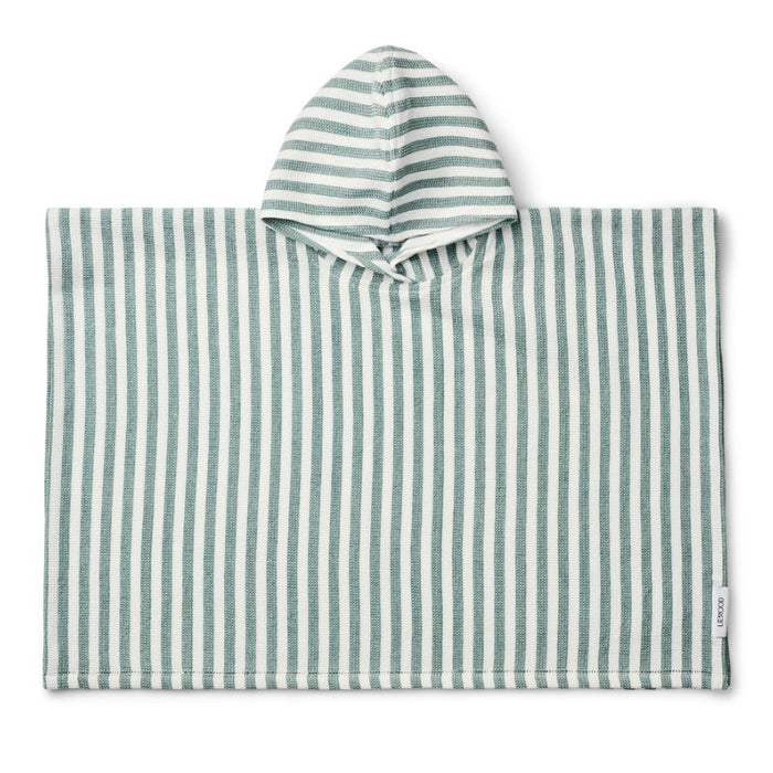 Paco Poncho - 1Y to 6Y - Peppermint / White par Liewood - New in | Jourès