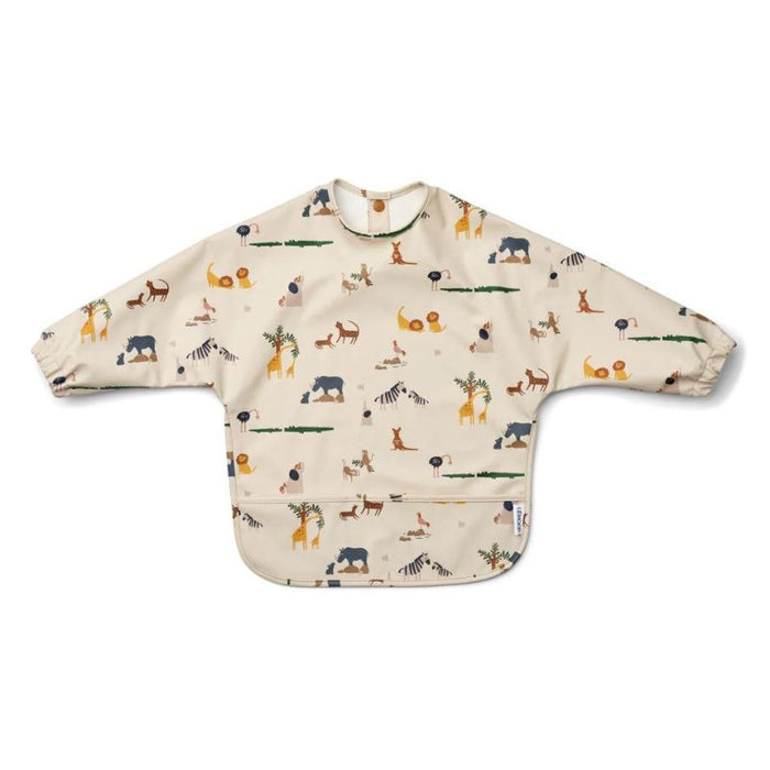 Merle Cape Bib With Long Sleeves - All together / Sandy par Liewood - Baby | Jourès