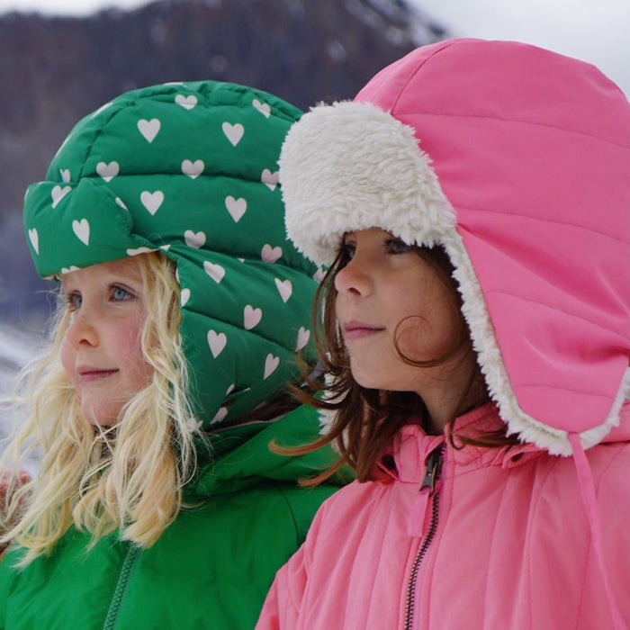 Nohr Snow Hat - 12m to 4T - Mulled Basil par Konges Sløjd - Hats & Gloves | Jourès