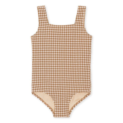 Fresia Swimsuit - 2Y to 4Y - Toasted Coconut par Konges Sløjd - Swimsuits & Swim vests | Jourès