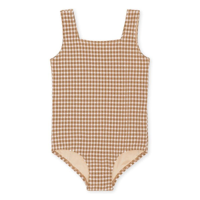 Fresia Swimsuit - 2Y to 4Y - Toasted Coconut par Konges Sløjd - New in | Jourès