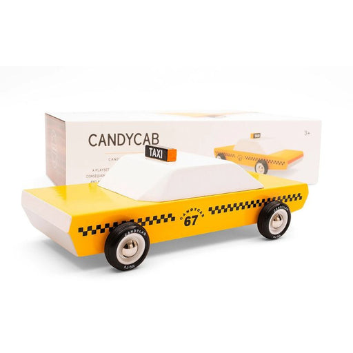 Voiture en bois - Candycab - Taxi americana par Candylab - Jouets en bois | Jourès