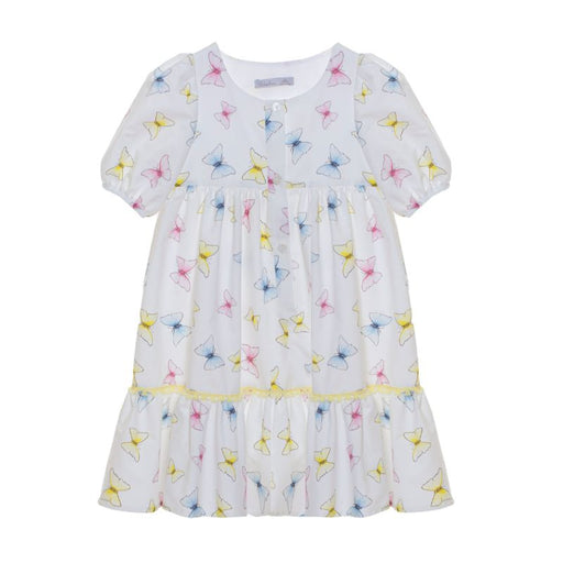 Dress - 6m to 4T - White Butterflies par Patachou - Holiday Style | Jourès