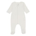 Pyjama en coton biologique Dors-bien - 1m à 6m - Marshmallow par Petit Bateau - Bébé | Jourès