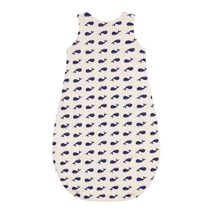 Organic Cotton Sleeping Bag for Baby - Newborn to 36 m - Whales par Petit Bateau - Clothing | Jourès