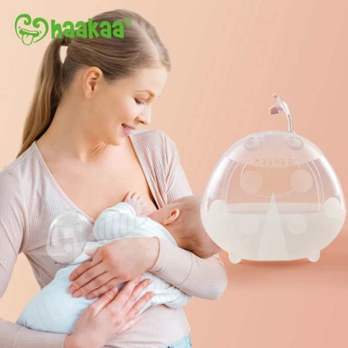 Haakaa Ladybug Silicone Milk Collector par Haakaa - Breastfeeding | Jourès