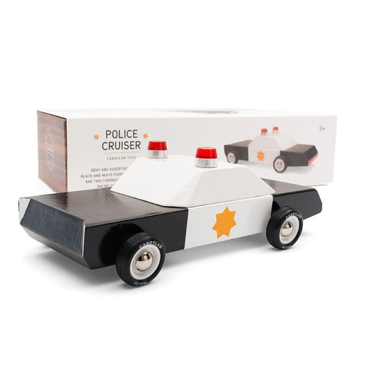 Wooden Toy - Americana Police Cruiser par Candylab - Cars, Trains & Planes | Jourès