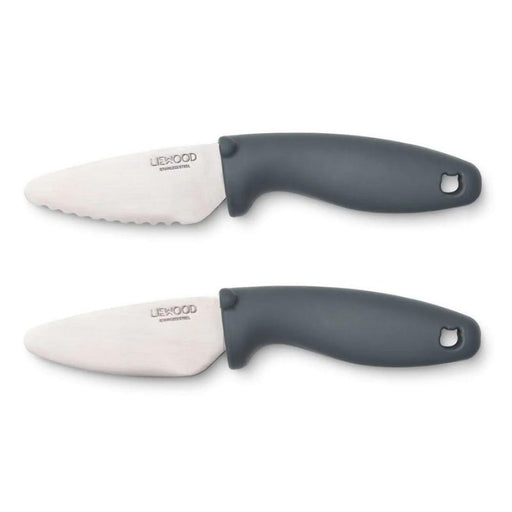 Perry cutting knife set - Whale blue par Liewood - New in | Jourès
