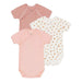 Short Sleeves Cotton Bodysuits - Pack of 3 - 1m to 12m - Orange par Petit Bateau - Gifts $50 to $100 | Jourès