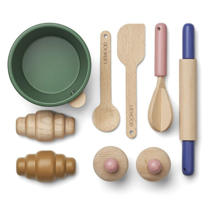 Lisbeth Wooden Baking Play Set - Eden Multi mix par Liewood - Toys, Teething Toys & Books | Jourès