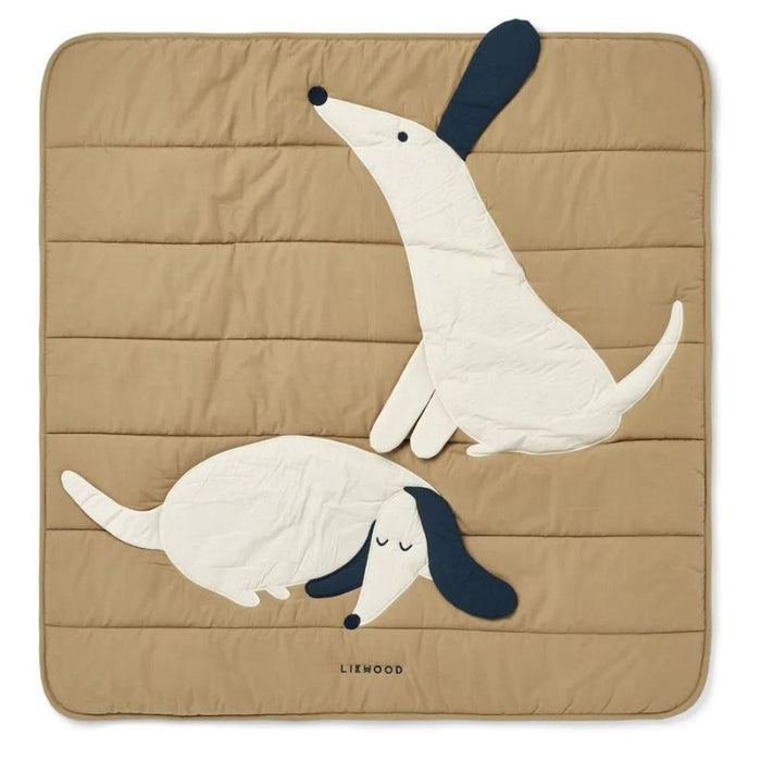 Glenn Activity Blanket -  Oat / Dogs par Liewood - Gifts $100 and more | Jourès