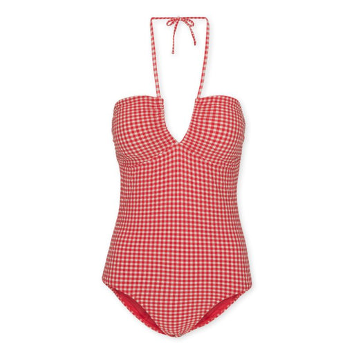 Soline Mama Swimsuit - Size XS to XL - Barbados Cherry par Konges Sløjd - The Sun Collection | Jourès