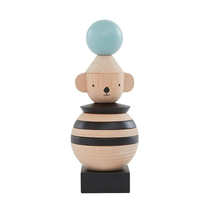 Wooden Stacking Koala - Nature par OYOY Living Design - Baby - 6 to 12 months | Jourès