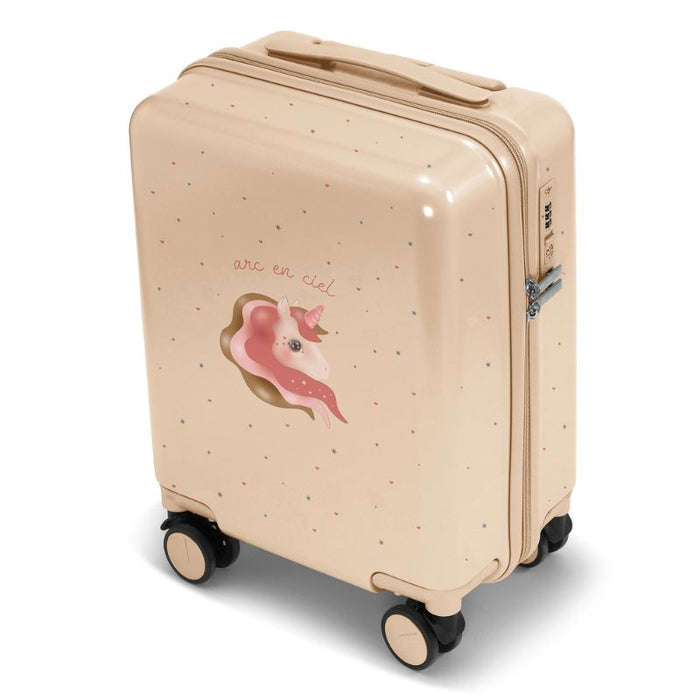 Kids Travel Suitcase - Arc en ciel par Konges Sløjd - Storage | Jourès
