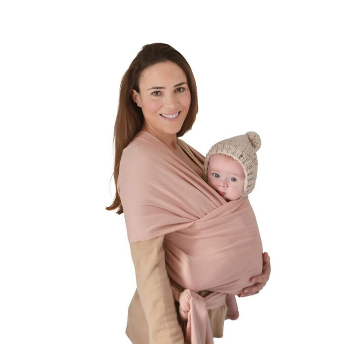 Mushie Baby Wrap - Blush par Mushie - Baby Carriers | Jourès