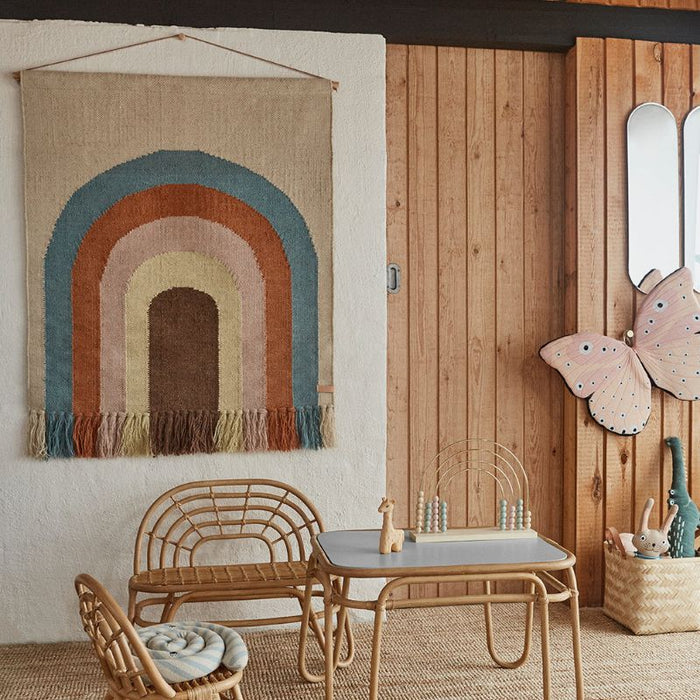 Lollipop Cushion - Blue par OYOY Living Design - Living Room | Jourès