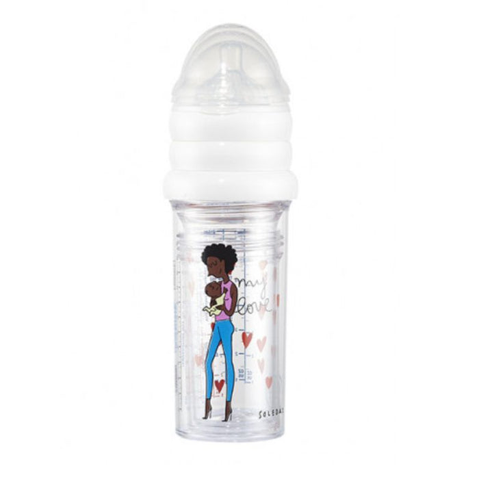 Baby bottle - Afro Mom - Set of 3 par Le Biberon Francais - Mealtime | Jourès
