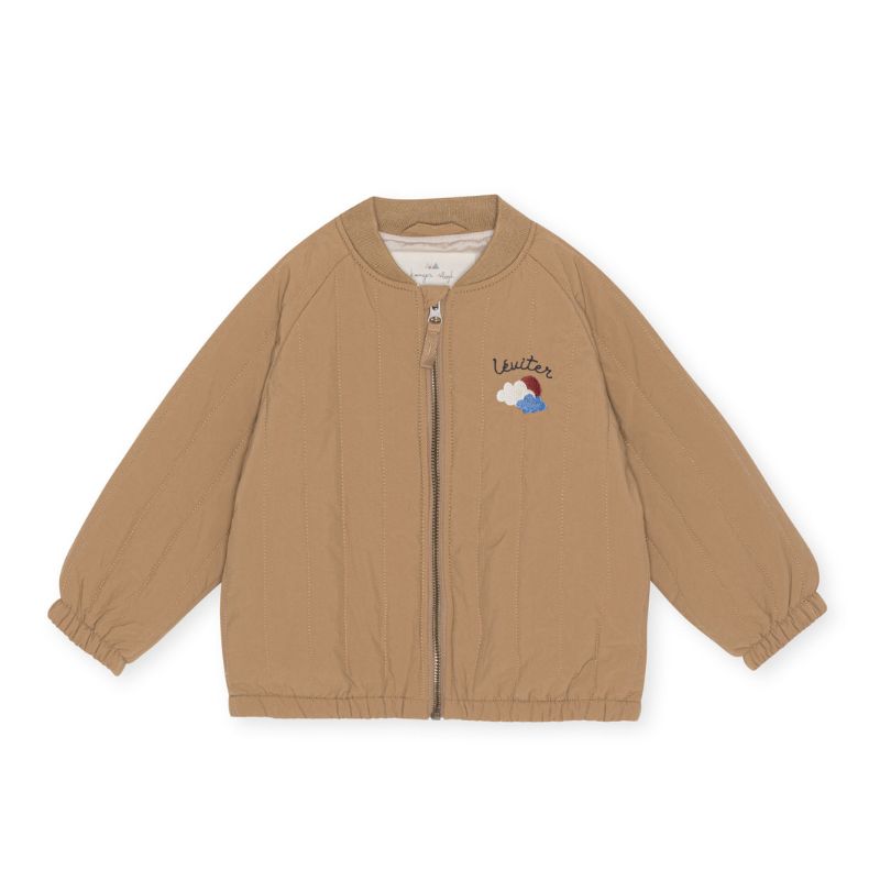 Juno Bomber Jacket - 12M to 4Y - Toasted Coconut