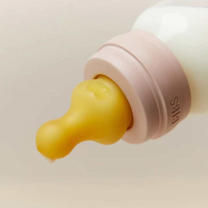 BIBS Bottle Nipple Latex - Pack of 2 - Medium Flow par BIBS - Mealtime | Jourès