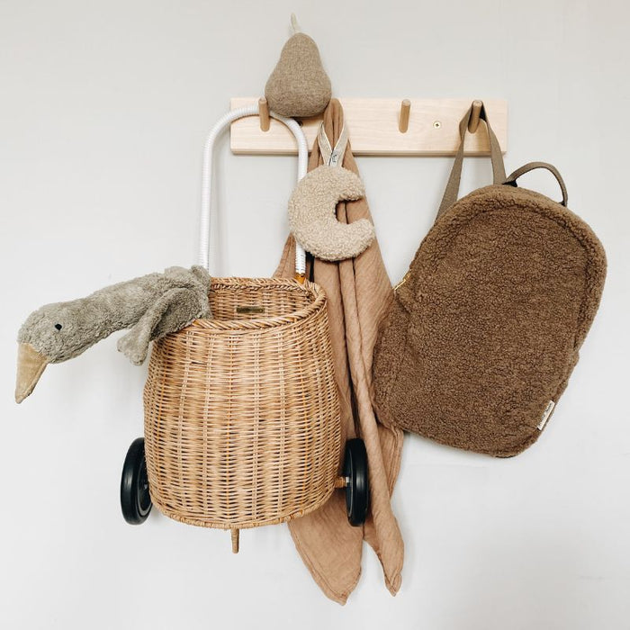 Mini sac à dos - Teddy - Brun par Studio Noos - Mother's Day | Jourès