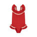 Cerise Swimsuit - 2Y to 4Y - Barbados Cherry par Konges Sløjd - The Sun Collection | Jourès