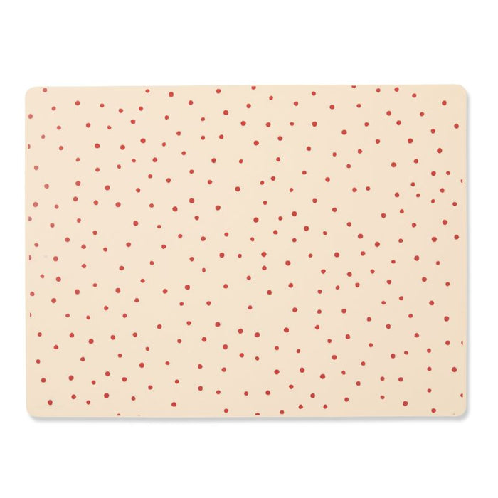 Placemat - Raspberry / Red dot par Konges Sløjd - Tableware | Jourès