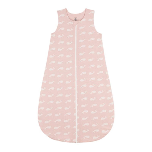Organic Cotton Sleeping Bag for Baby - Newborn to 36m - Pink Whales par Petit Bateau - Nursery | Jourès