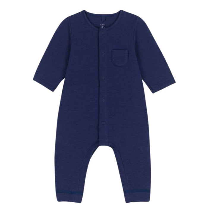 Long Sleeves Pyjama - 1m to 18m - Chaloupe Blue par Petit Bateau - New in | Jourès
